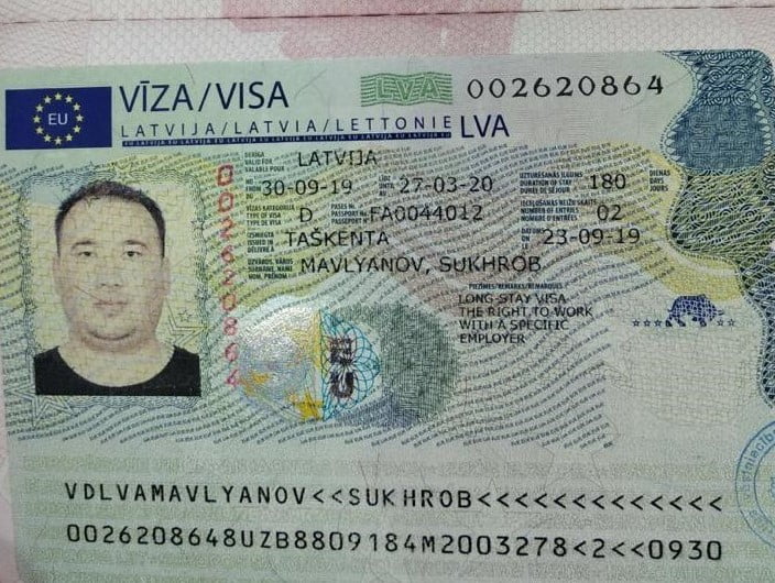 Latvia work visa