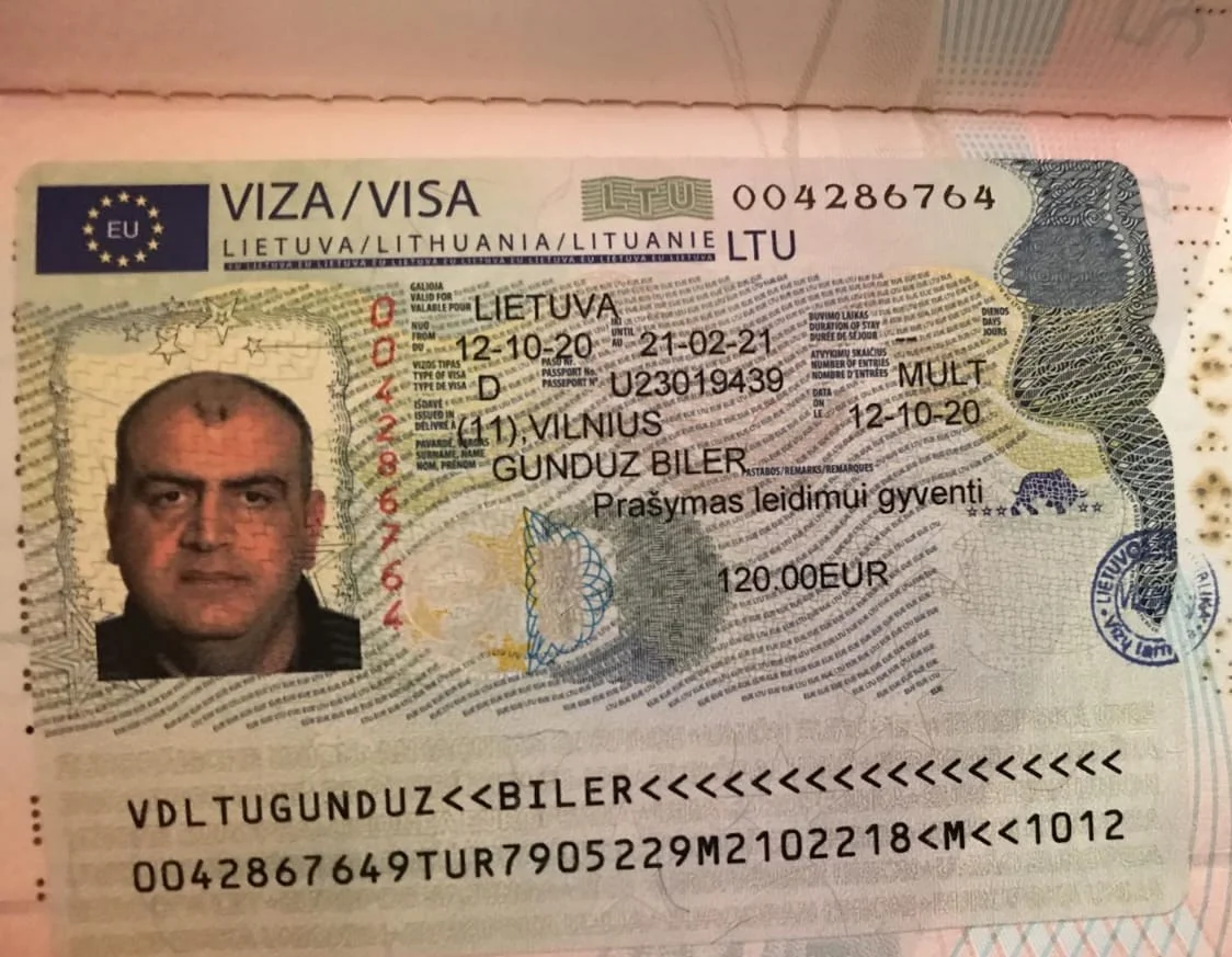 Home 315 Lithuania Work visa