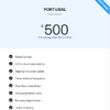 For Portugal Work Permit 50% Service Charge