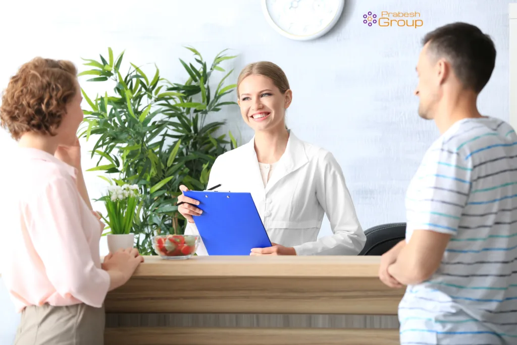 Receptionist Job in Canada