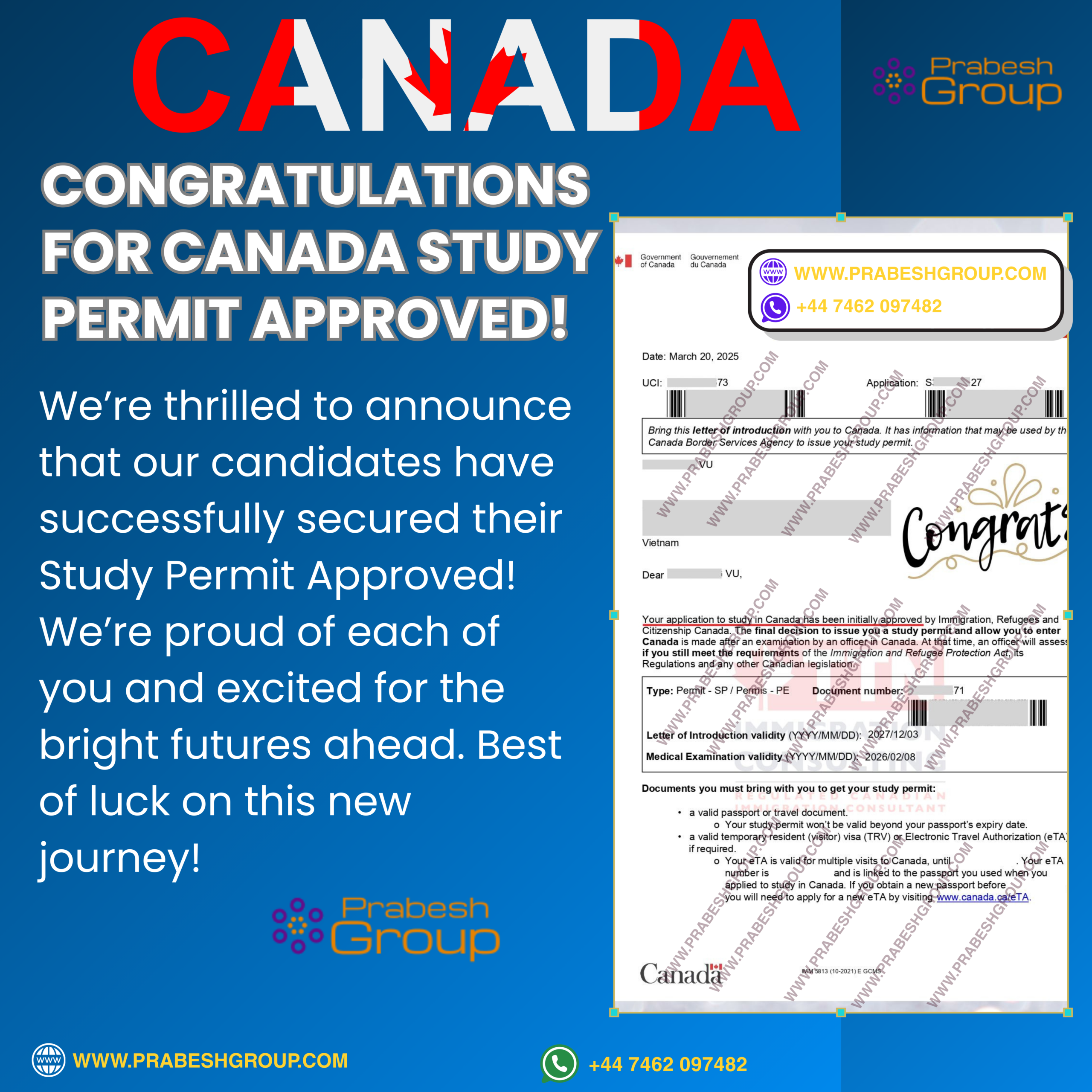 Canada Study Permit 2