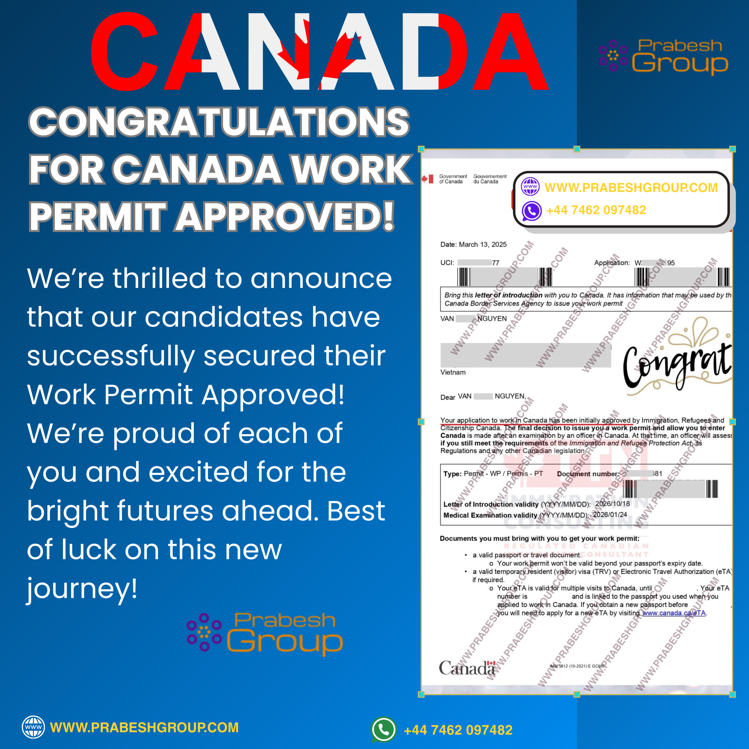Canada Work Permit 2