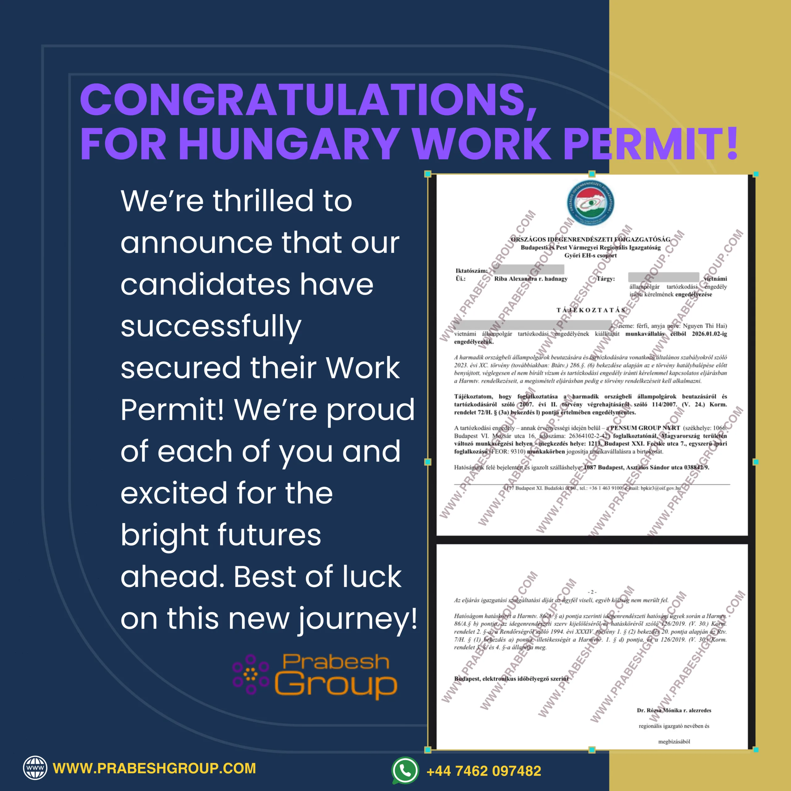 Hungary Work Permit 2