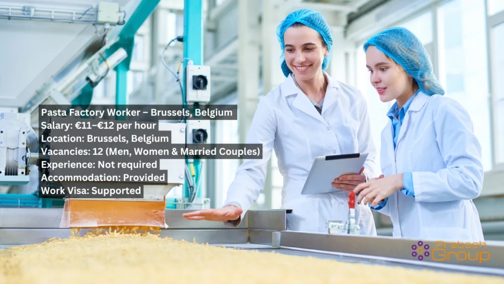 Pasta Factory Worker – Brussels Belgium