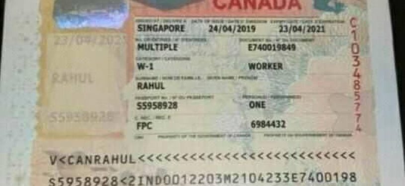 Canada work visa