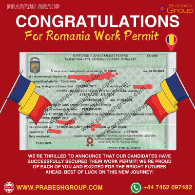 Romania Work Permit 12