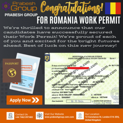 Romania Work Permit 30