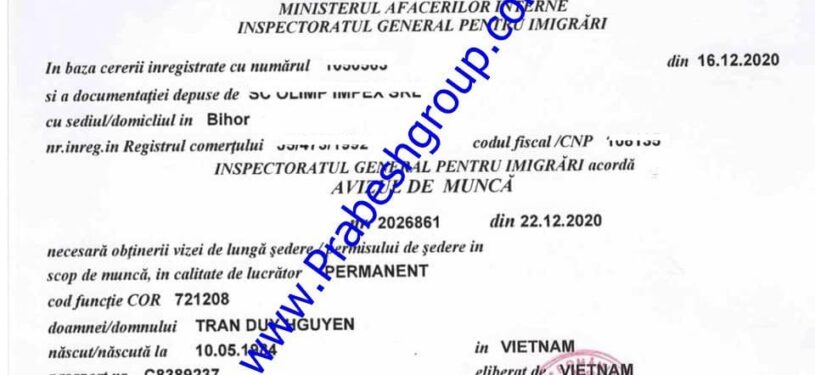Romania Work Permit10