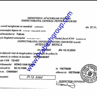 Romania Work Permit17