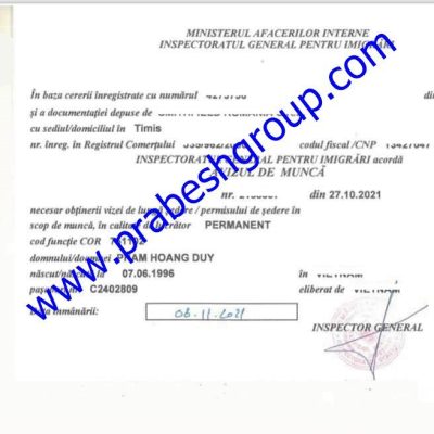 Romania Work Permit7