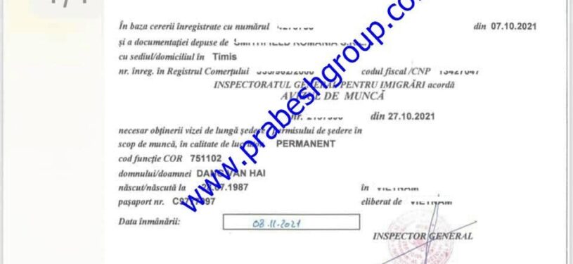 Romania Work Permit8
