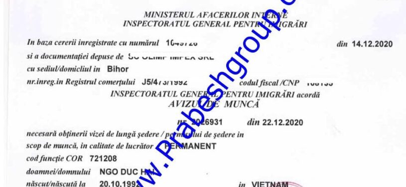 Romania Work Permit8