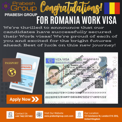 Romania Work Visa 2