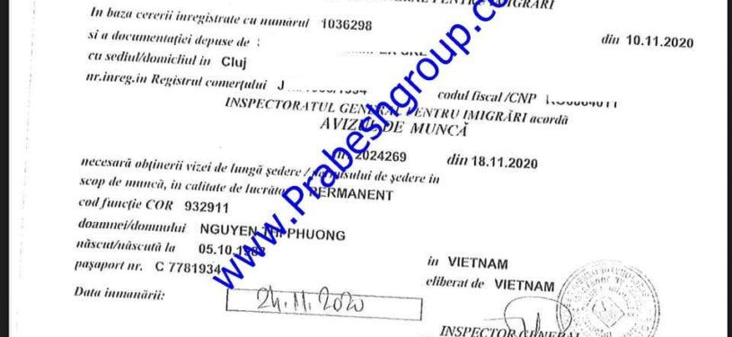 Romania work permit23