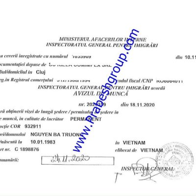 Romania work permit25