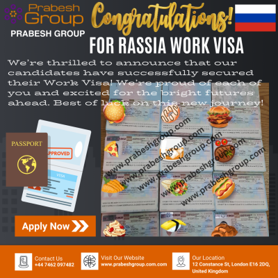 Russia Work Visa 1